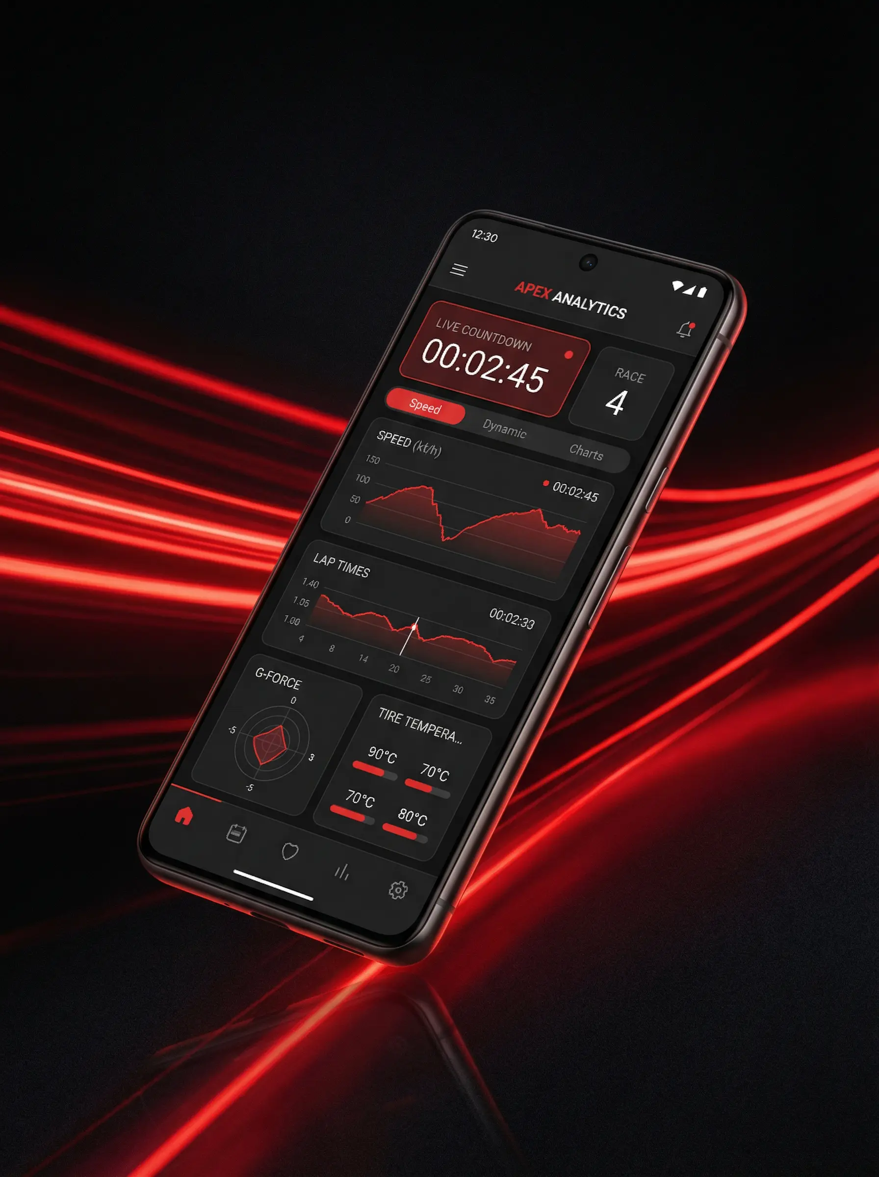 北京赛车 APP界面展示